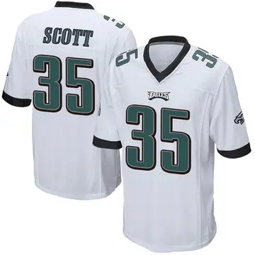 Boston Scott Signed Jersey – Custom White