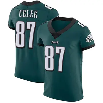 Brent Celek Philadelphia Eagles Mitchell & Ness 2009 Legacy Replica Jersey  - Midnight Green Nfl - Bluefink