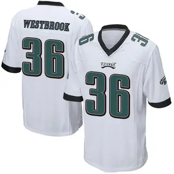 Limited Women's Brian Westbrook Black Alternate Jersey - #36 Football  Philadelphia Eagles 100th Season Vapor Untouchable Size S