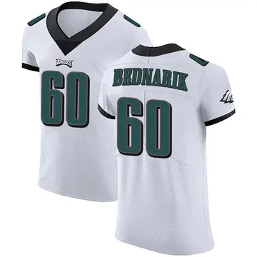 Limited Youth Chuck Bednarik Silver Jersey - #60 Football Philadelphia  Eagles 100th Season Inverted Legend Size S(10-12)