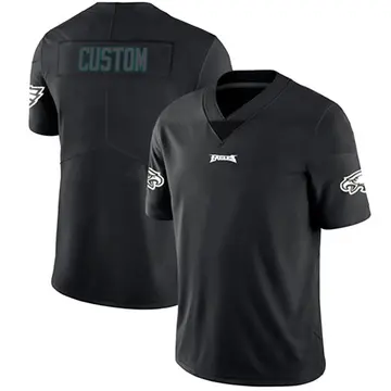 custom black eagles jersey