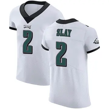 Darius Slay Jr. Philadelphia Eagles Jersey #2 Limited White Vapor