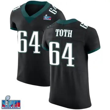 Jon Dorenbos Women's Philadelphia Eagles Nike Atmosphere Fashion Super Bowl  LVII Patch Jersey - Game Gray