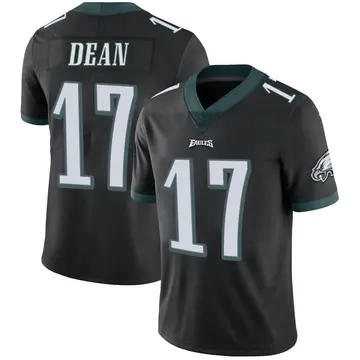 Men's Philadelphia Eagles #17 Nakobe Dean White Vapor Untouchable Limited  Stitched Jersey on sale,for Cheap,wholesale from China