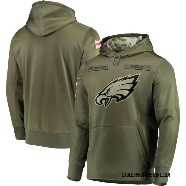 eagles hoodie salute to service