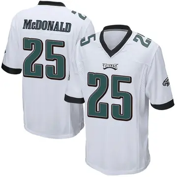 TOMMY McDONALD CUSTOM PHILADELPHIA EAGLES 3/4 SLEEVE THROWBACK LW