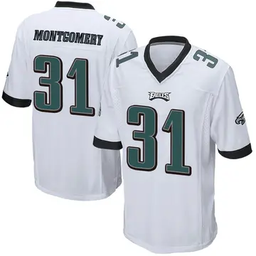 Wilbert Montgomery Philadelphia Eagles Men's Legend Black Color Rush T-Shirt