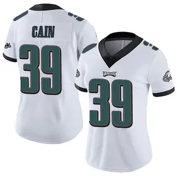 Deon Cain Men's Philadelphia Eagles Nike Silver Inverted Jersey - Legend