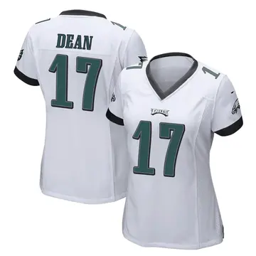 Nakobe Dean 17 Philadelphia Eagles Super Bowl LVII White Game Jersey -  Women - Bluefink