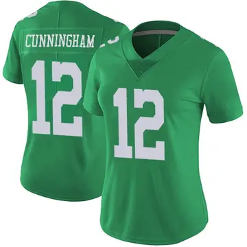 Randall Cunningham Philadelphia Eagles Men's Legend Black Color Rush T-Shirt